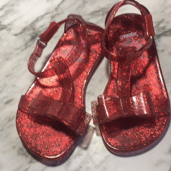 JELLY GELLY GYMBOREE BUNDLE 7/8 girls pink red EUC - Picture 3 of 4